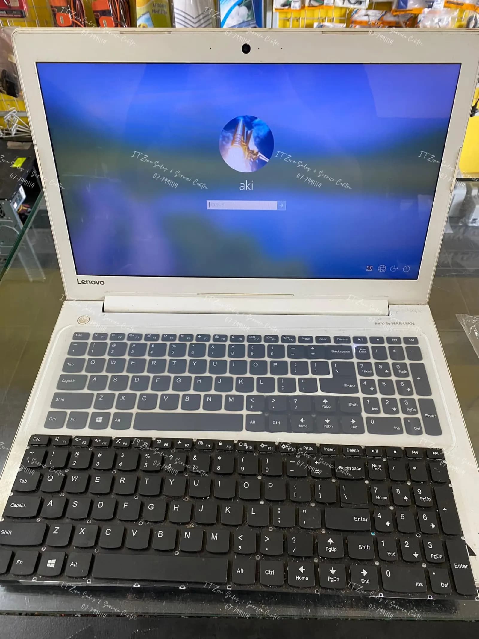 Laptop keyboard replaced