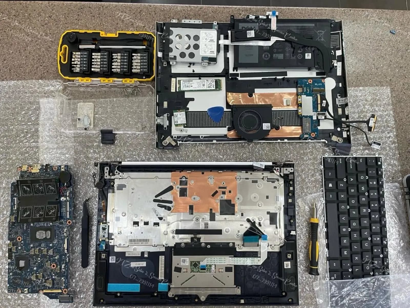 Photo 3 of Laptop keyboard replaced