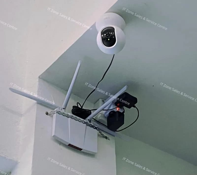 Wi-Fi camera with 4G modem for Masjid Air Papan