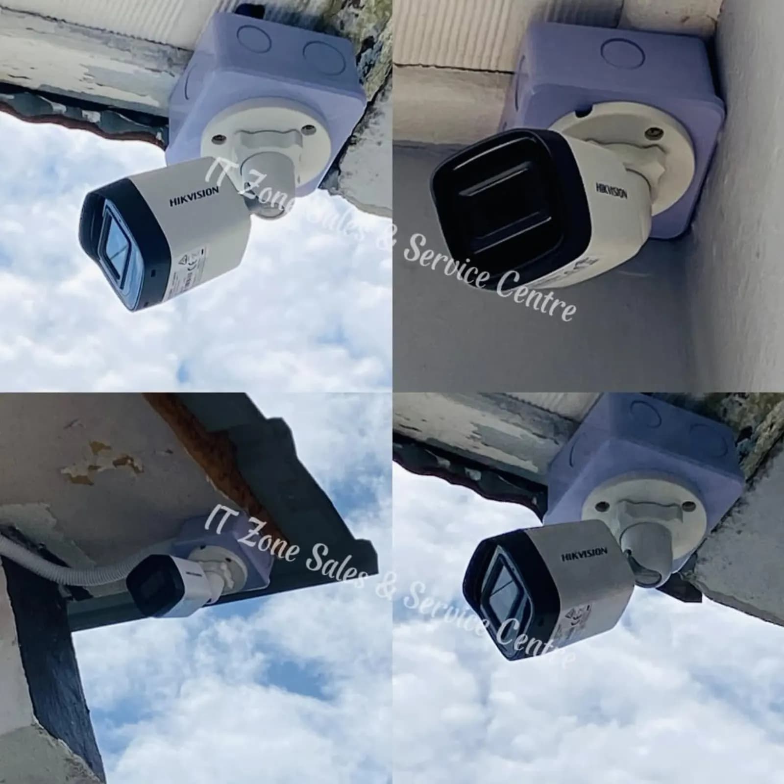 HikVision 2MP bullet camera at a house in Taman Mersing