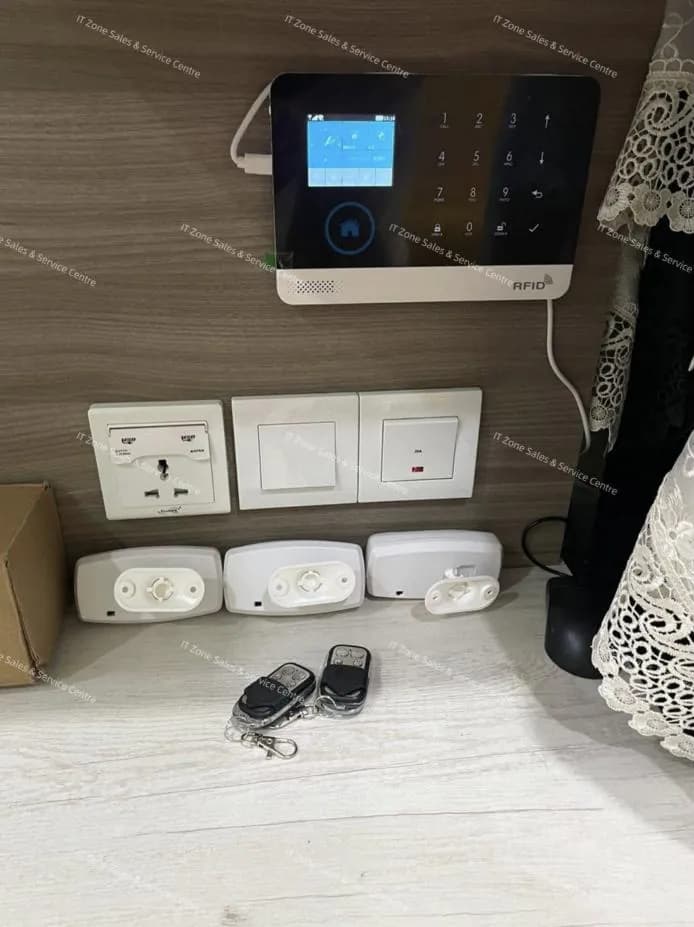CCTV and wireless alarm in Taman Wawasan, Mersing